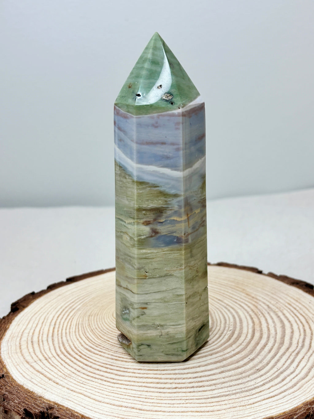 Pastel Ocean Jasper Tower