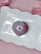 Lavender Sea Jasper Heart