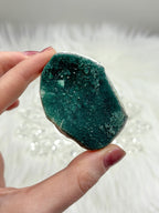 Green Sugar Apophyllite Crystal, Raw Natural Marshy Apophyllite Matrix, Mineral Specimen Collectable