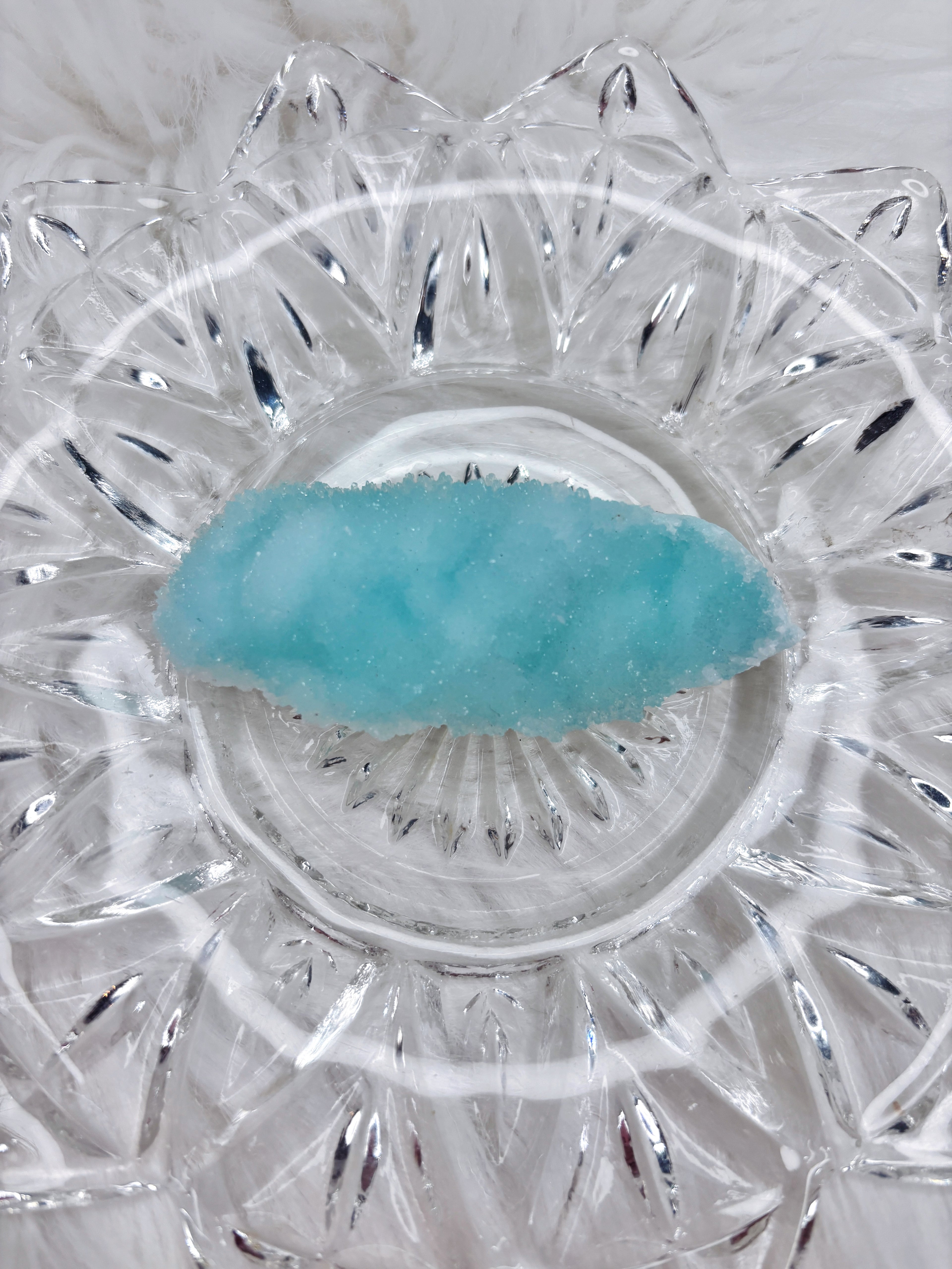 Sugar Hemimorphite Specimen, Natural Blue Green Hemimorphite Crystal