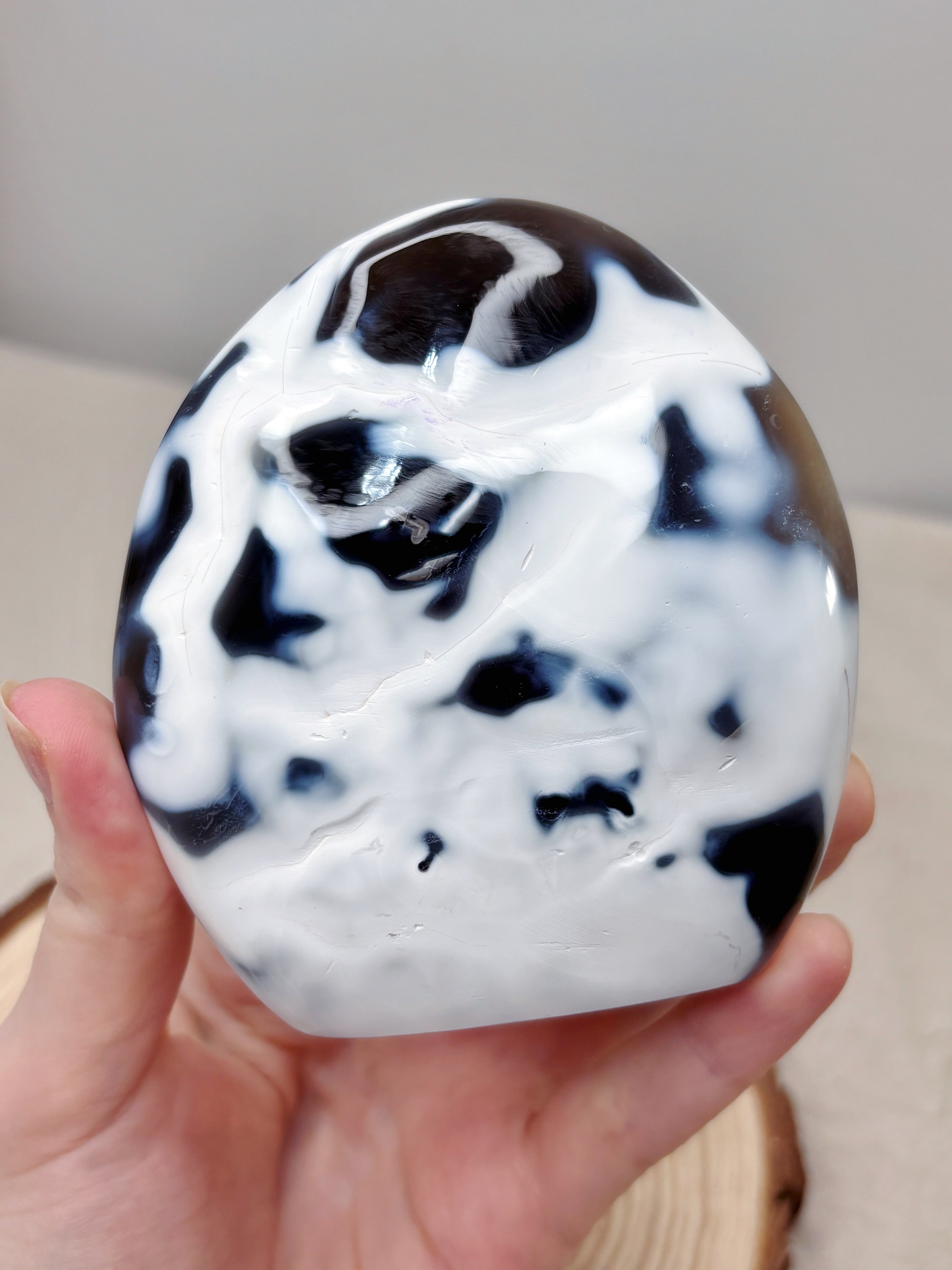 Large Orca Agate Crystal Freeform