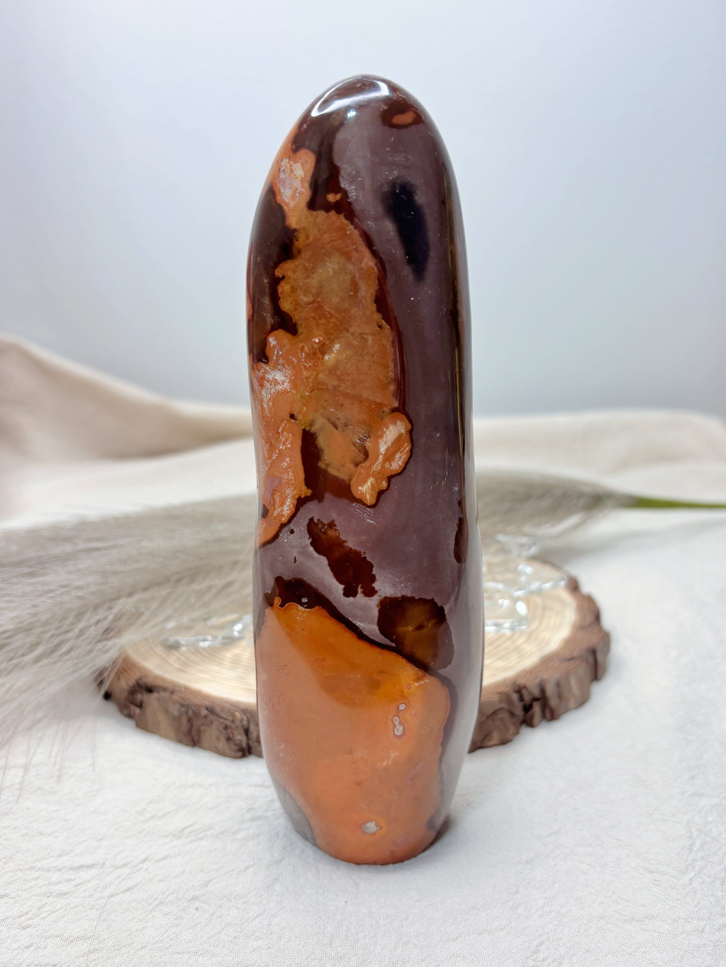 Tall Polychrome Jasper Freeform