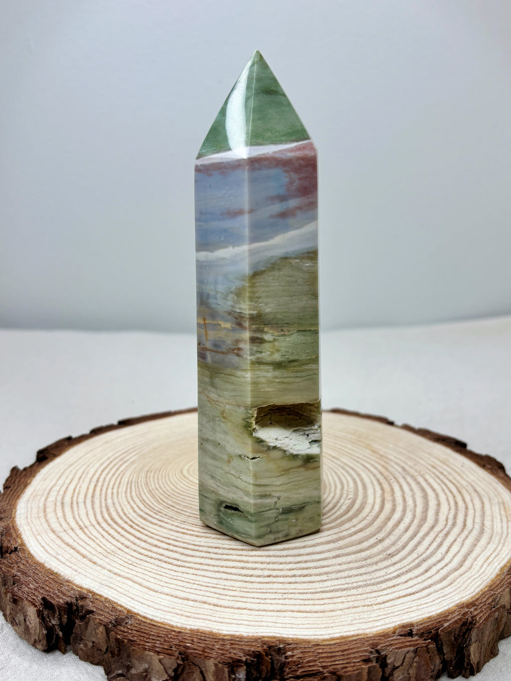 Pastel Ocean Jasper Tower