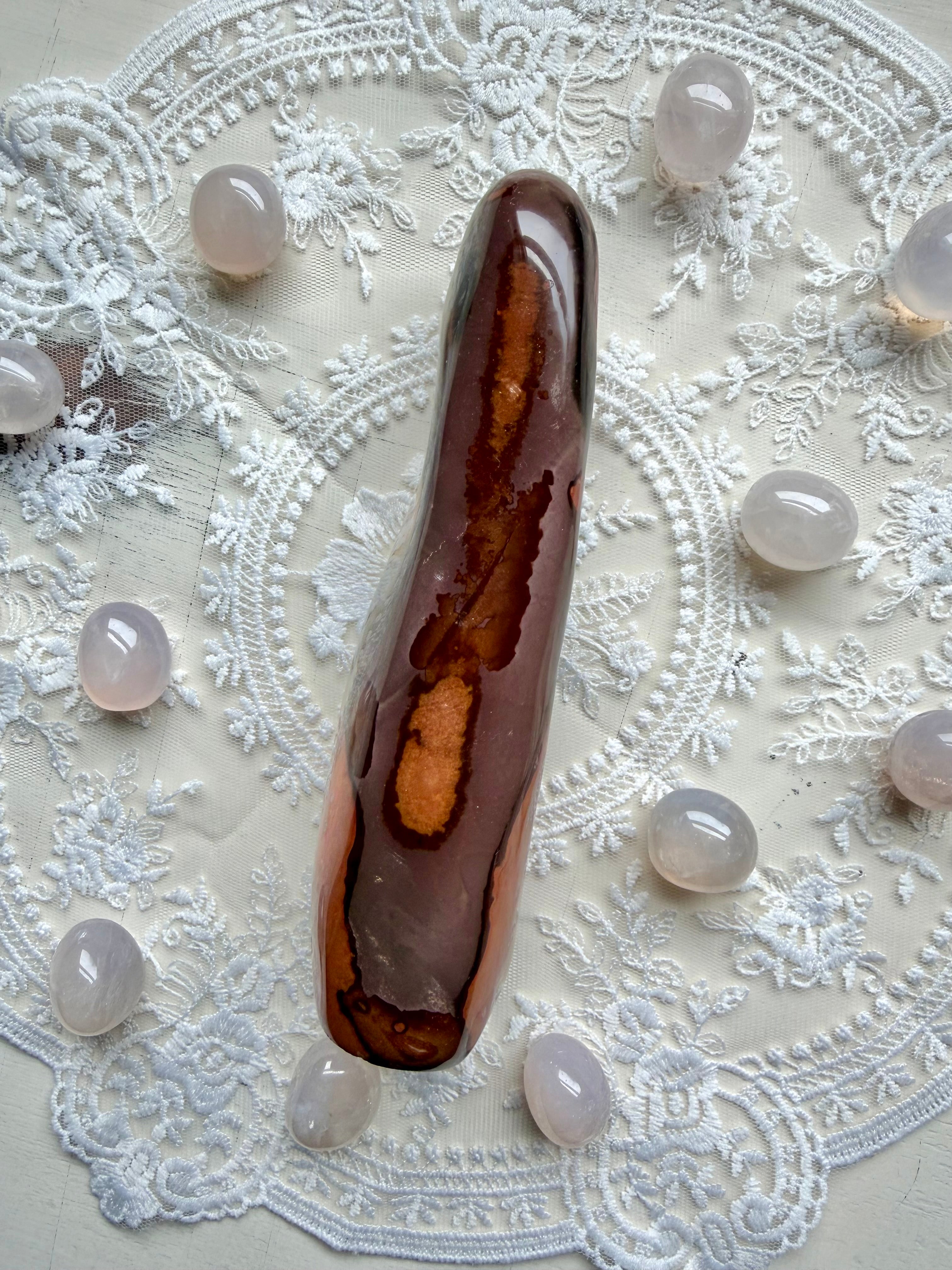 Tall Polychrome Jasper Freeform