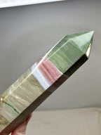 Large Pastel Ocean Jasper Tower