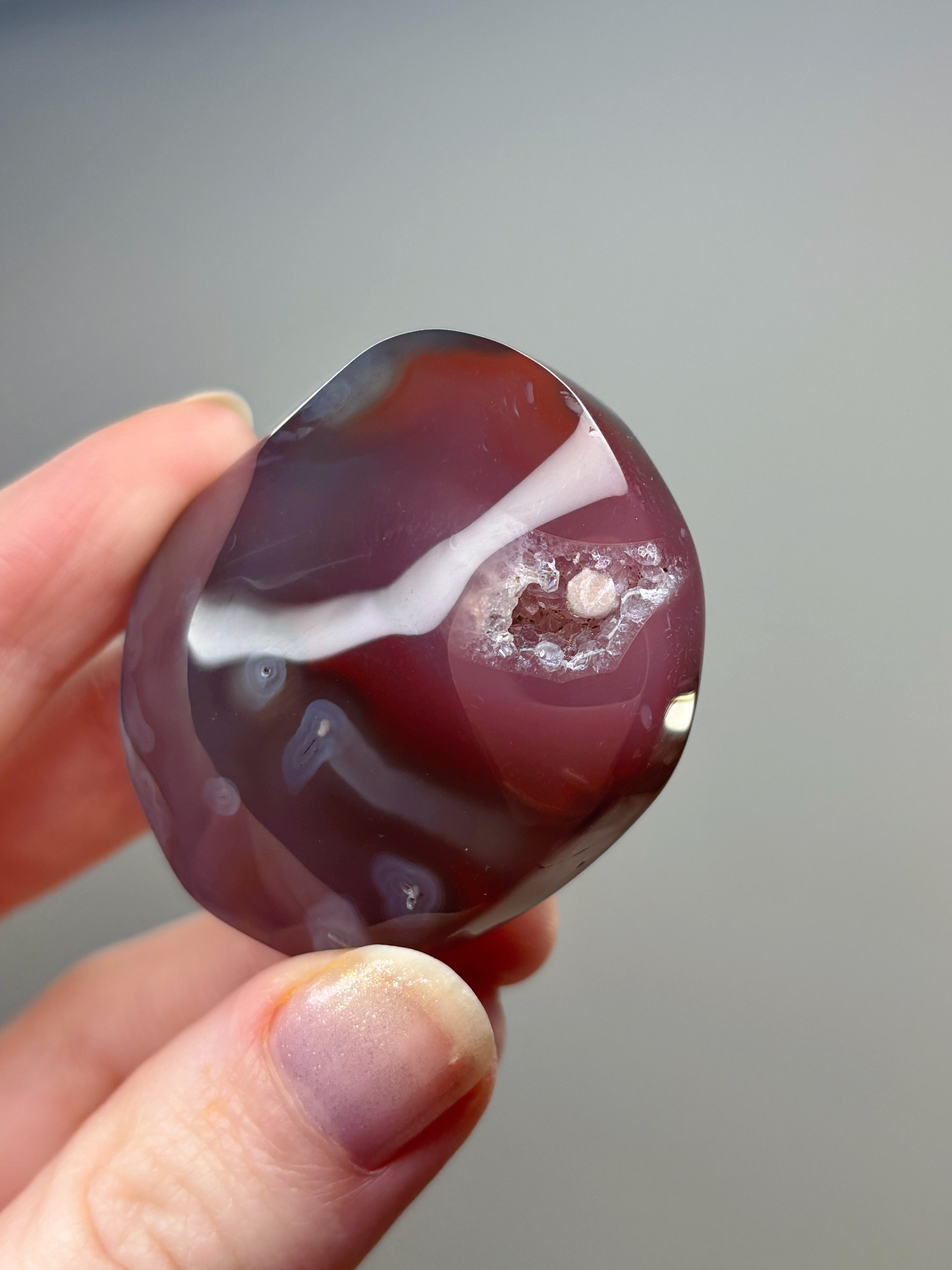 Swazi Agate Palmstone