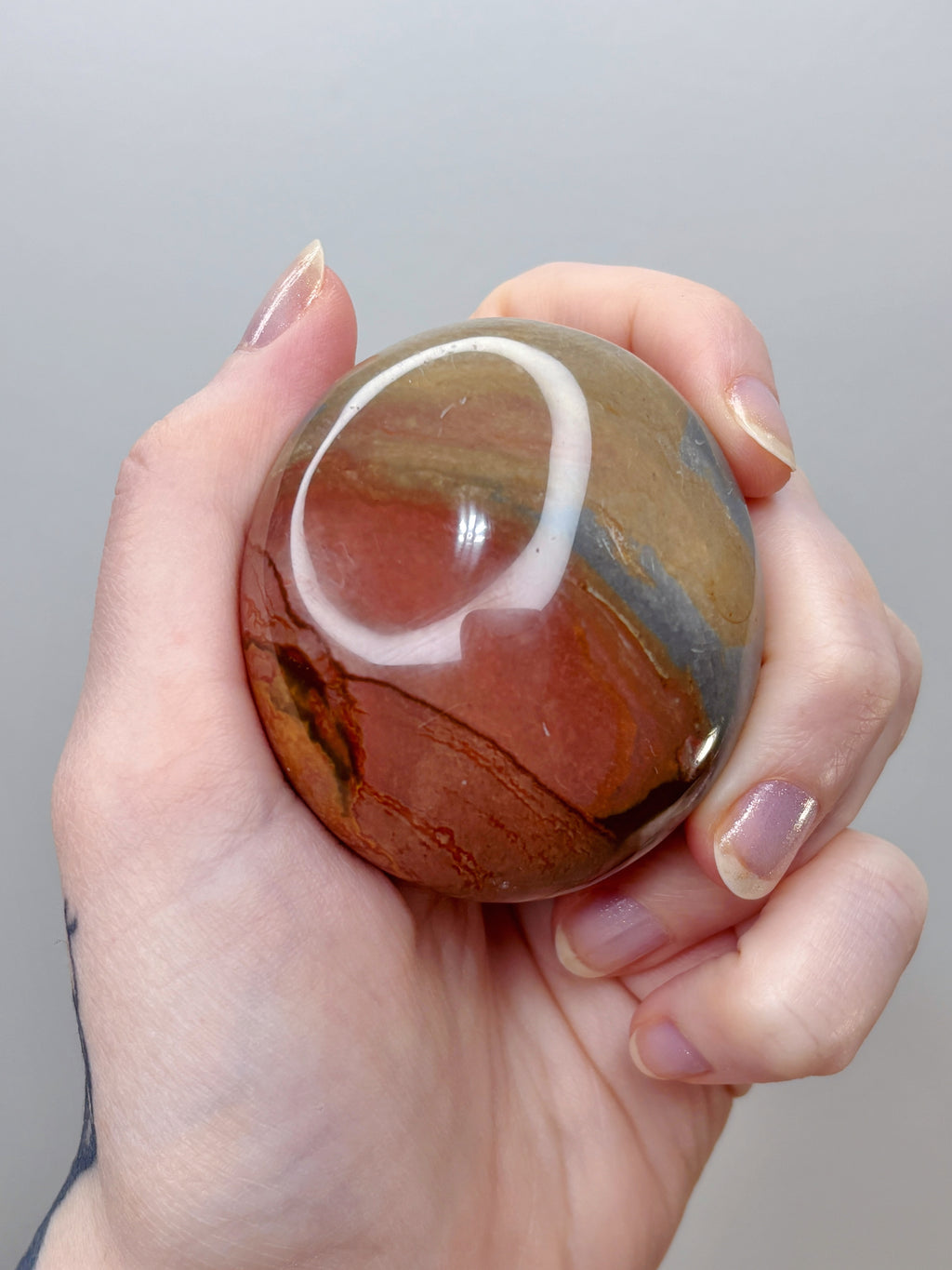 Polychrome Jasper Palmstone