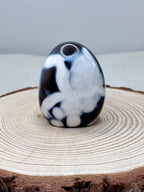 Orca Agate Crystal Freeform