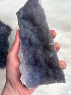 Raw Lavender Amethyst Slab, Purple-Blue "Rainbow" Galaxy Amethyst Crystal