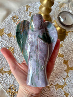 Large Ocean Jasper Guardian Angel