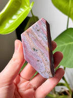 Pink Ocean Jasper Freeform, Rainbow Ocean Jasper Crystal