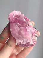 Pink Cobalto Calcite Specimen, Natural Raw Cobalto Calcite Crystal From Morocco