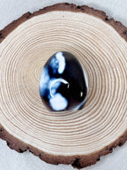 Orca Agate Crystal Freeform