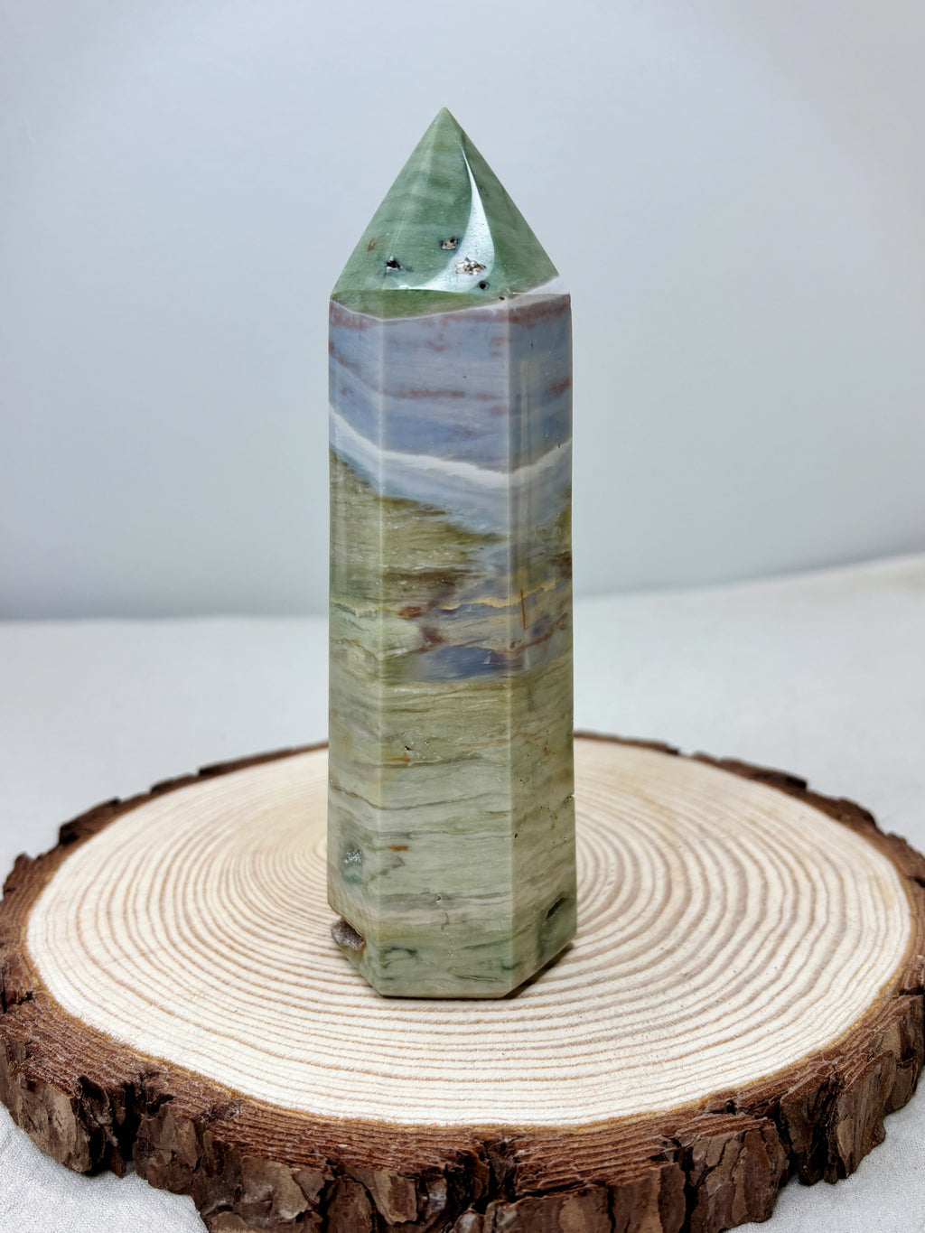 Pastel Ocean Jasper Tower