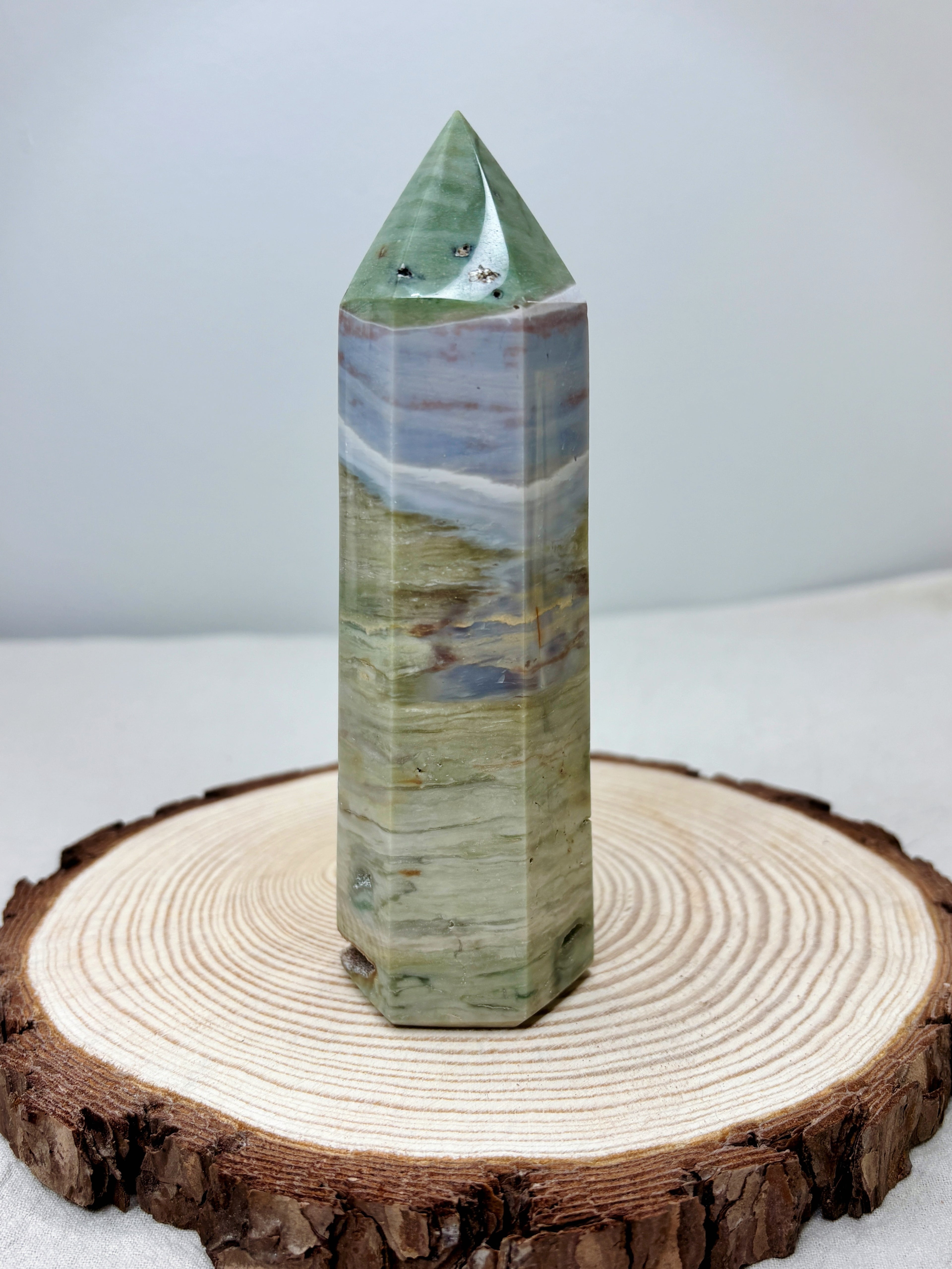 Pastel Ocean Jasper Tower