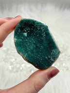 Green Sugar Apophyllite Crystal, Raw Natural Marshy Apophyllite Matrix, Mineral Specimen Collectable