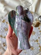 Large Ocean Jasper Guardian Angel