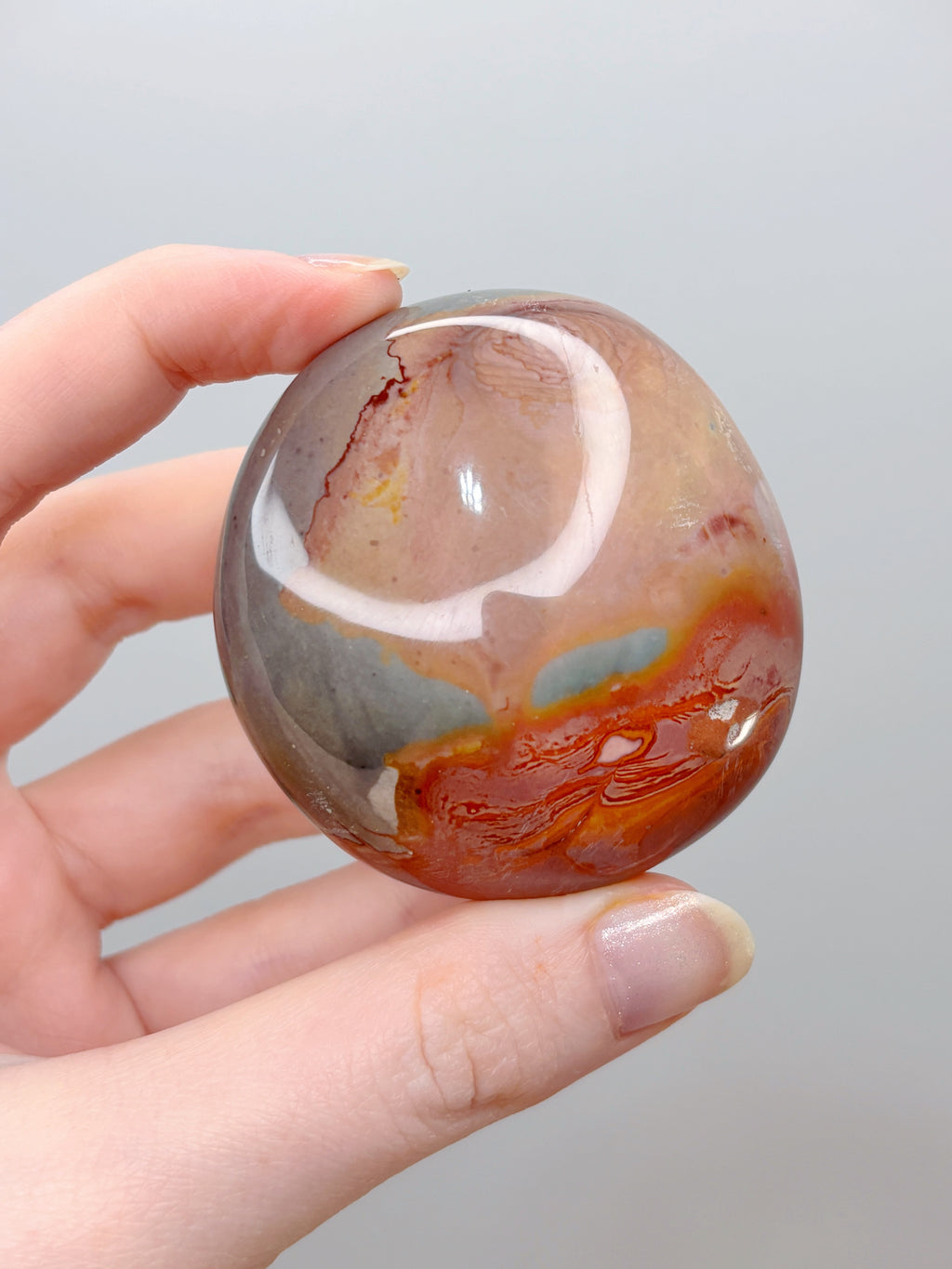 Polychrome Jasper Palmstone