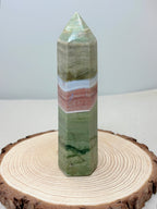 Large Pastel Ocean Jasper Tower