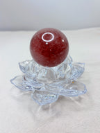 Strawberry Quartz Crystal Sphere