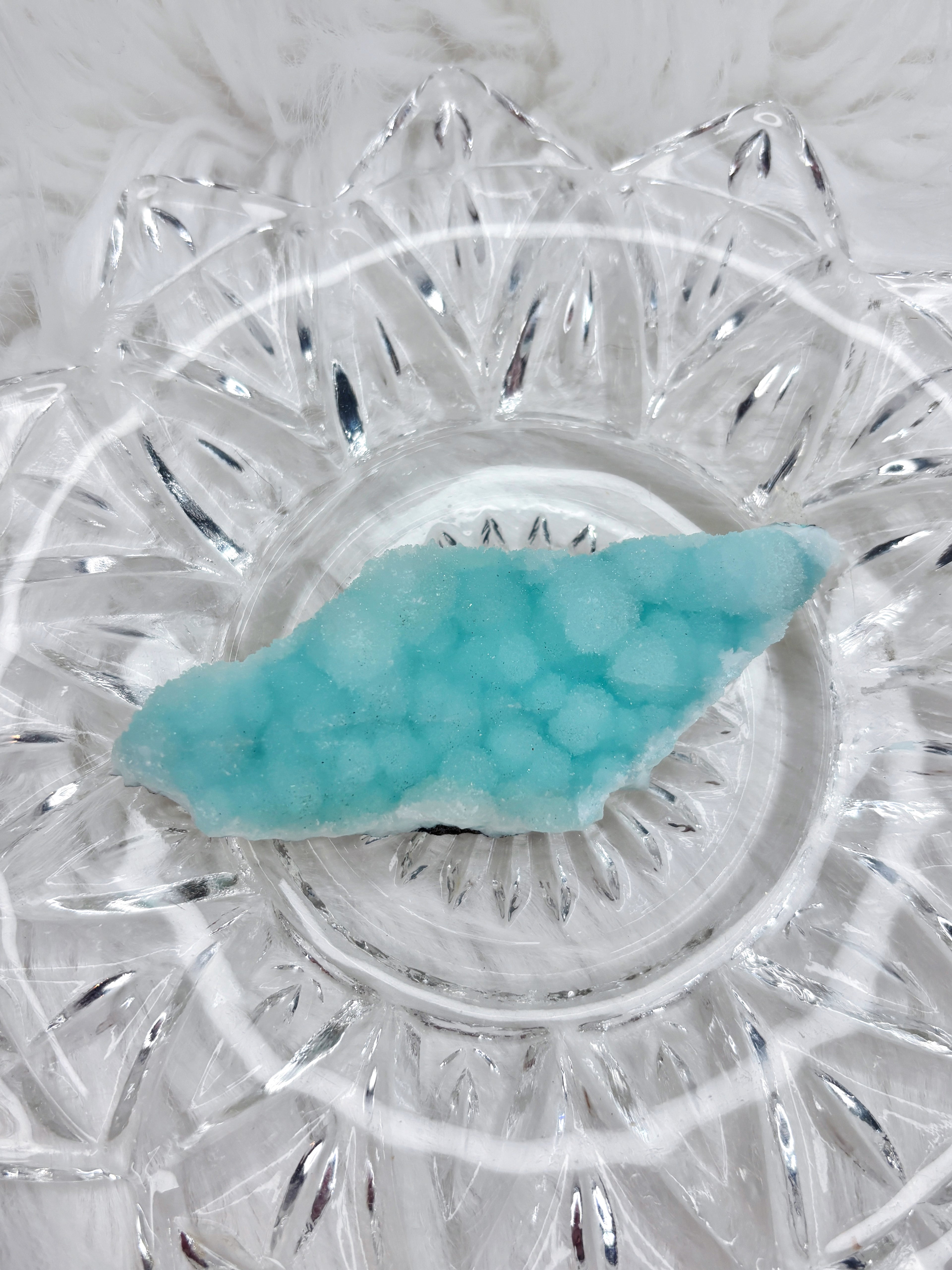 Botryoidal Hemimorphite Specimen, Natural Blue Green Hemimorphite Crystal