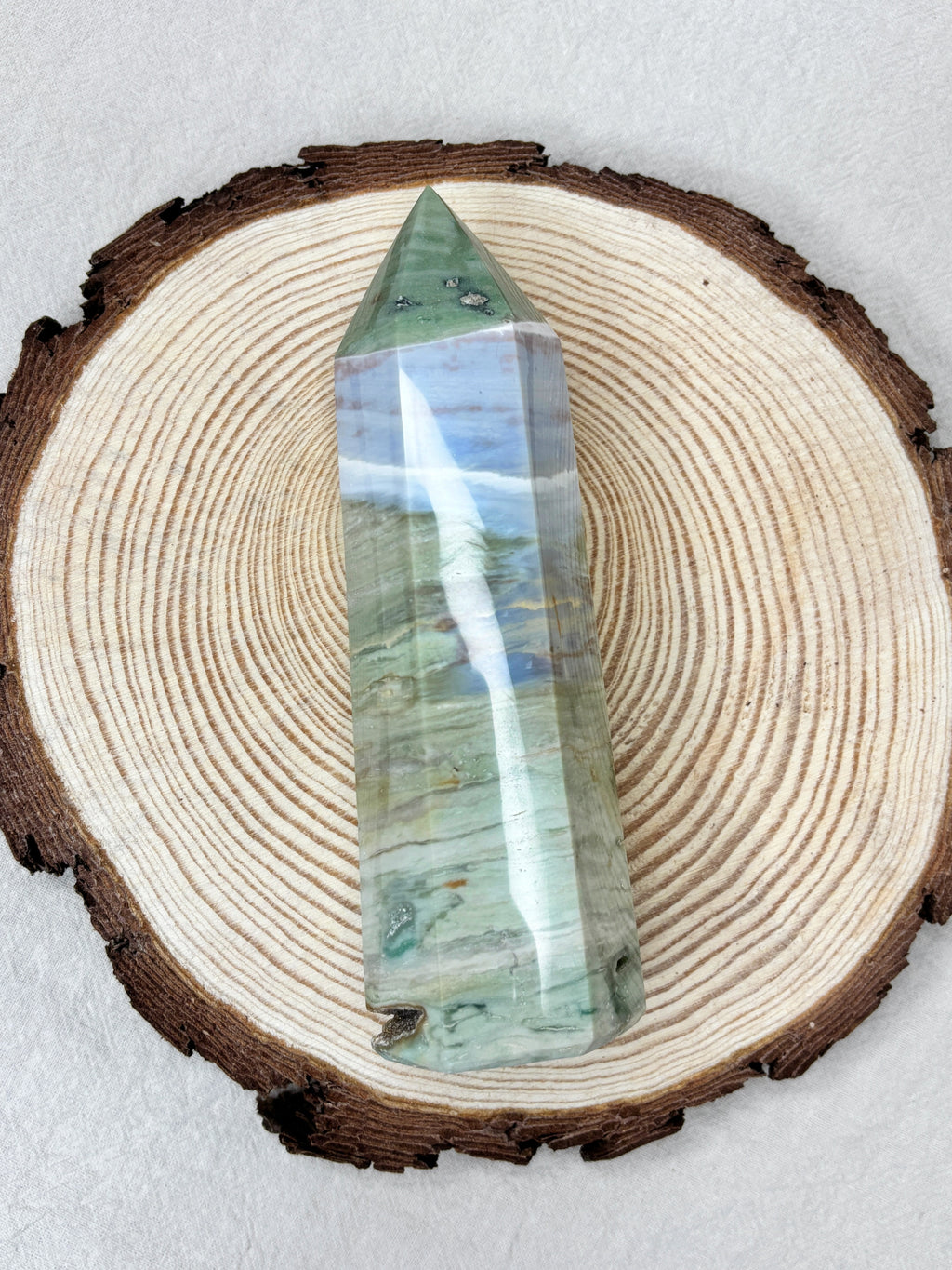 Pastel Ocean Jasper Tower