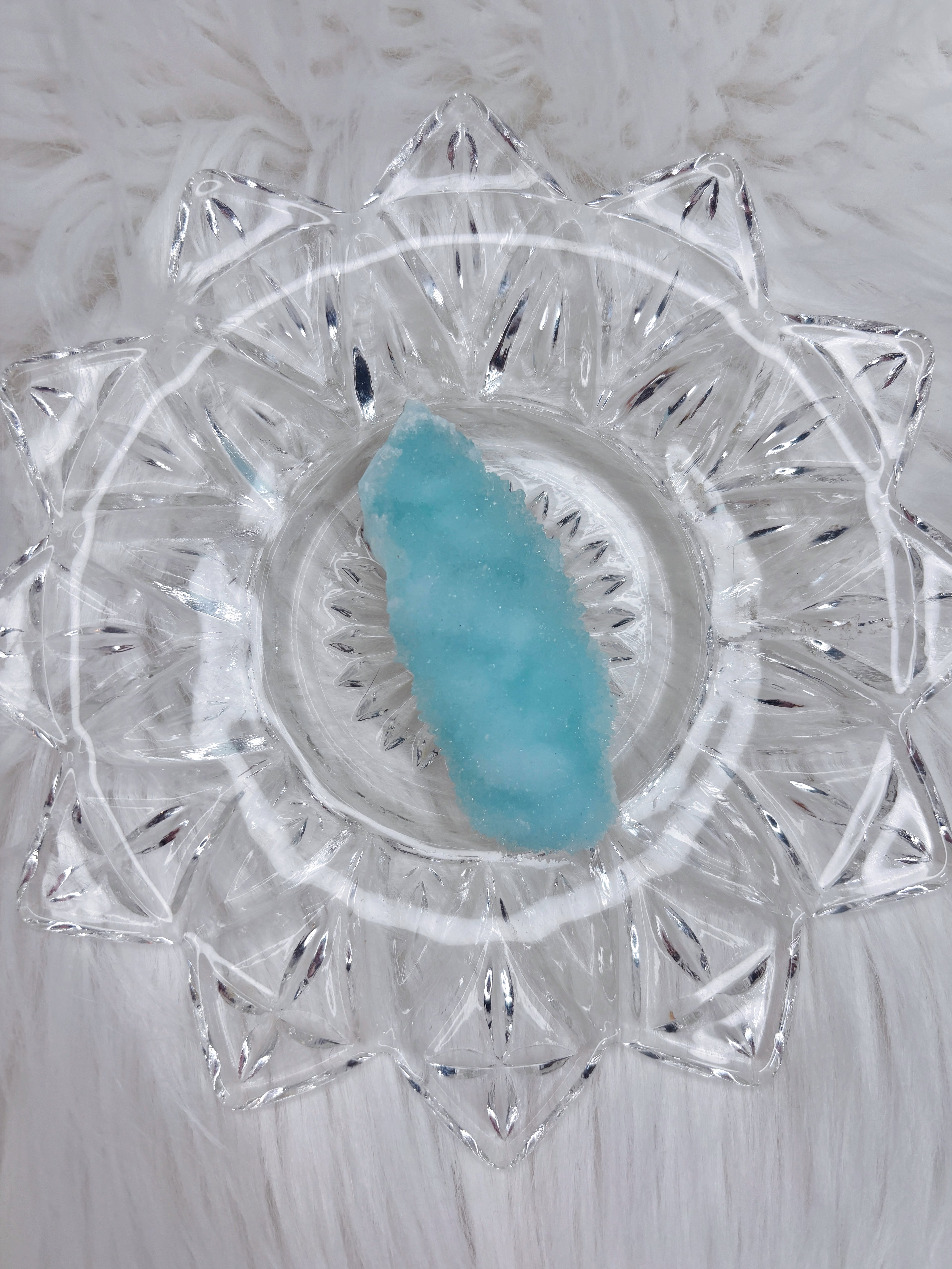 Sugar Hemimorphite Specimen, Natural Blue Green Hemimorphite Crystal