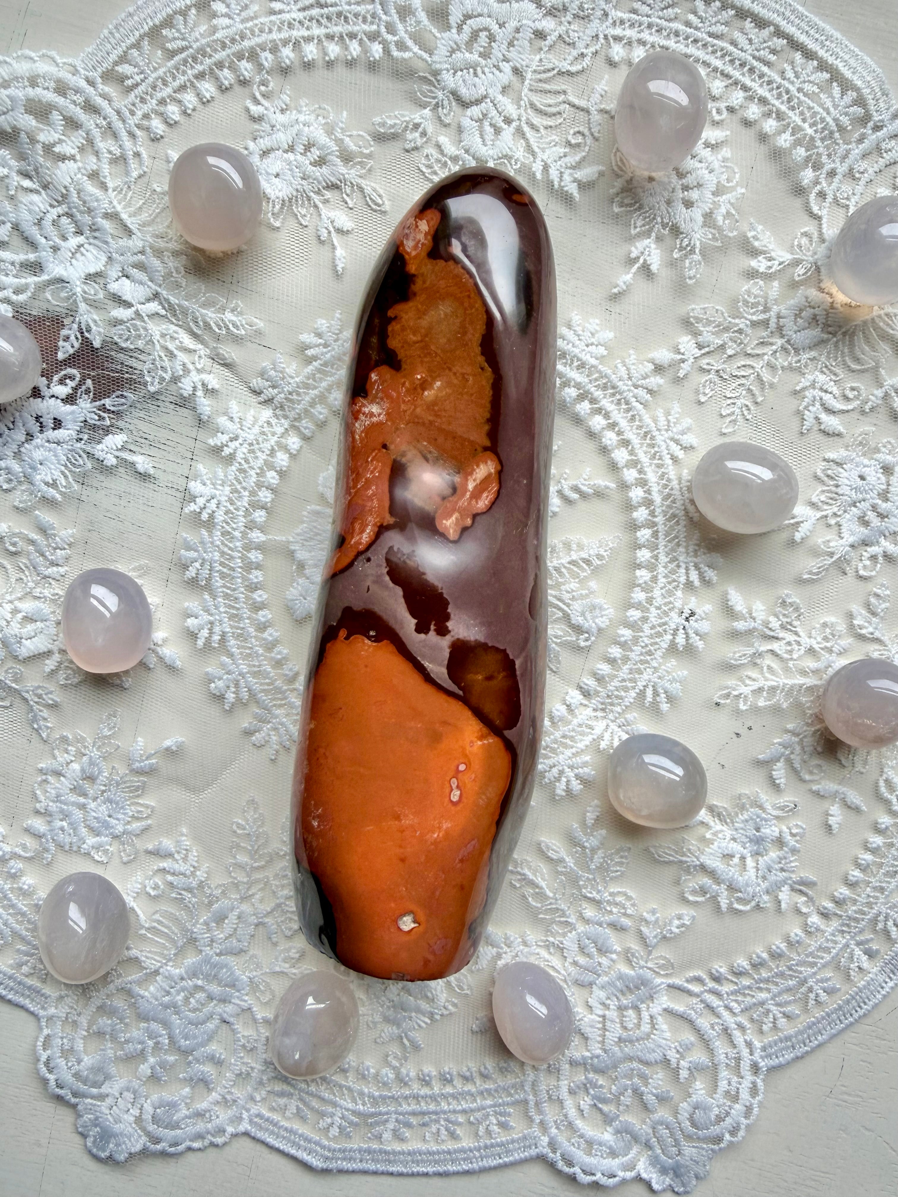 Tall Polychrome Jasper Freeform