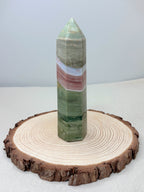 Large Pastel Ocean Jasper Tower