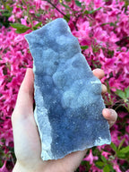 Raw Lavender Amethyst Slab, Purple-Blue "Rainbow" Galaxy Amethyst Crystal