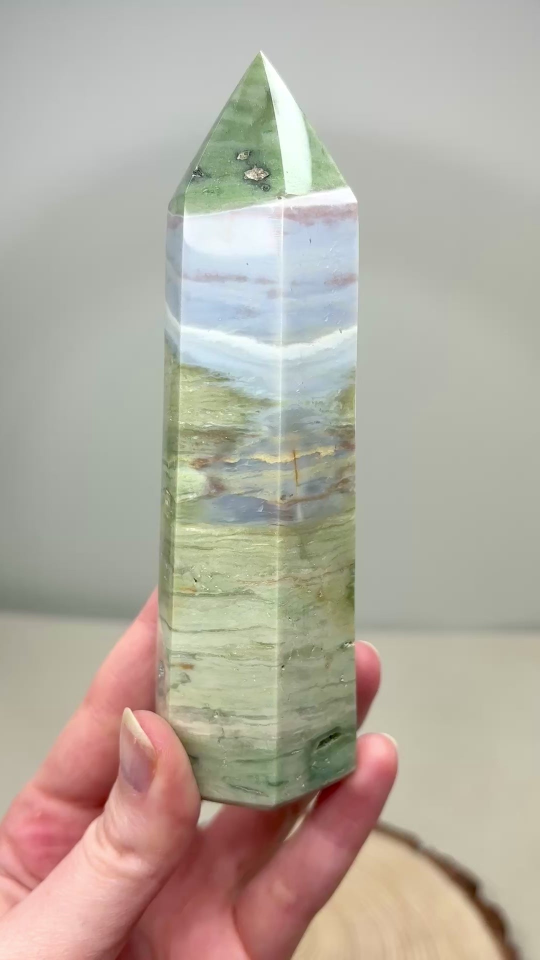 Pastel Ocean Jasper Tower